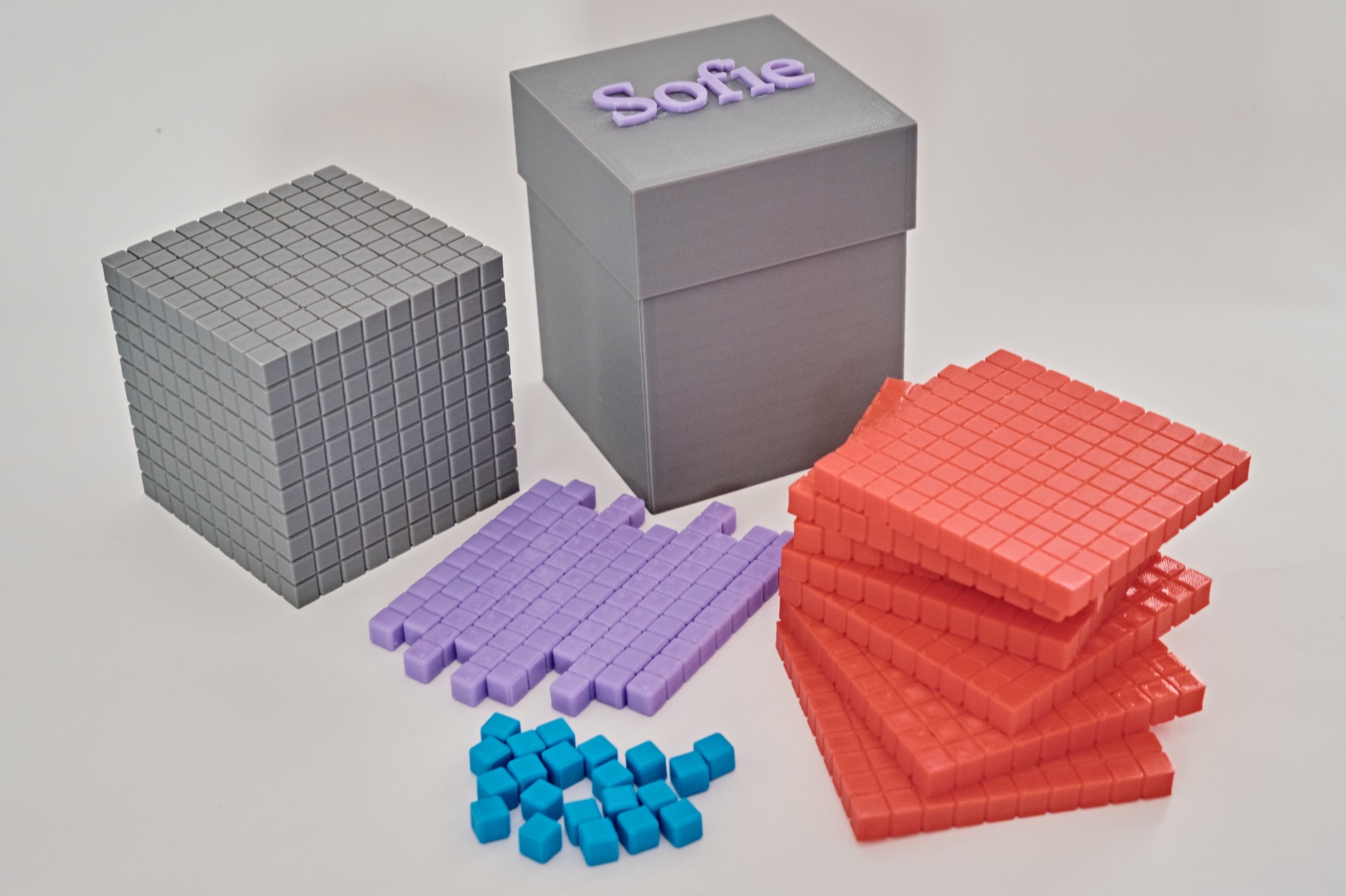 Dienes Counting Cubes - Math learning help