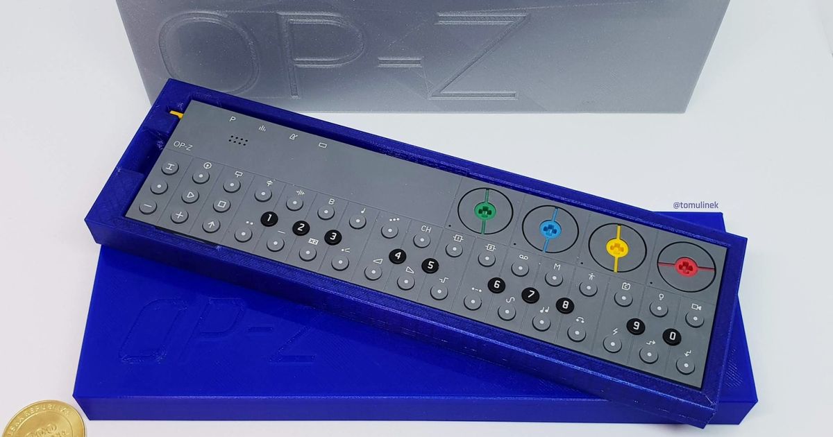 Tom's Simple Case for OP-Z Synthesizer & Sequencer by Tom Vít