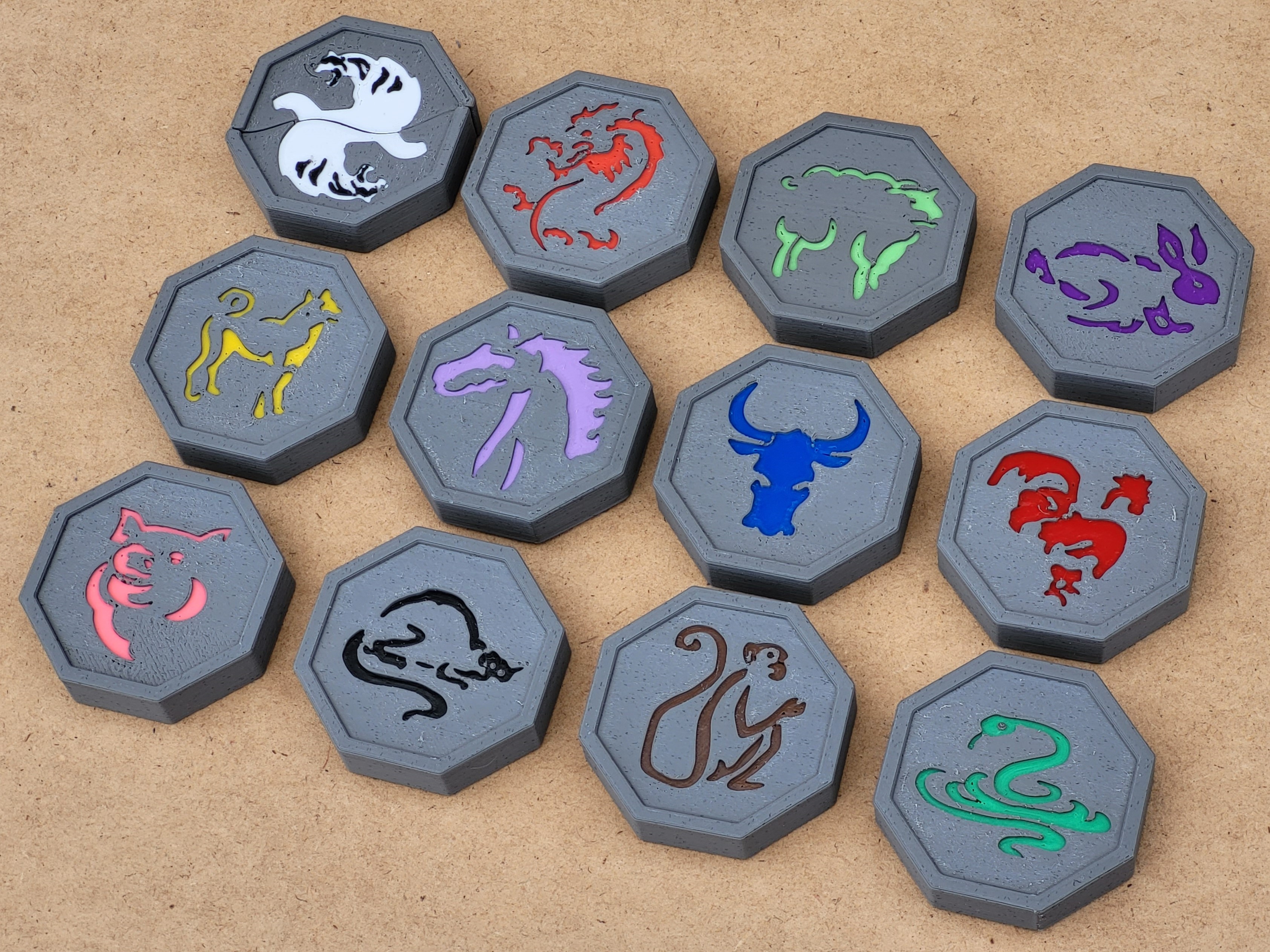 Zodiac Talismans - Internal Magnets