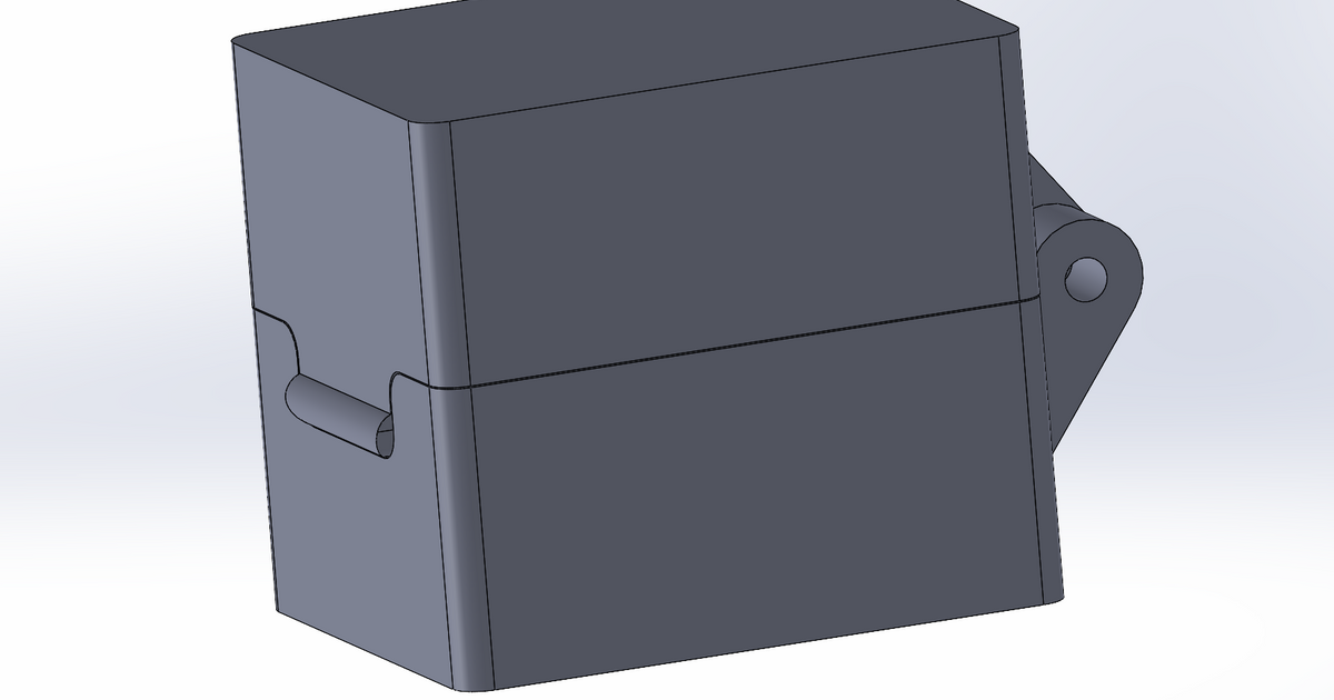 SD Card Case by Mr 3d Print Wizard Download free STL model