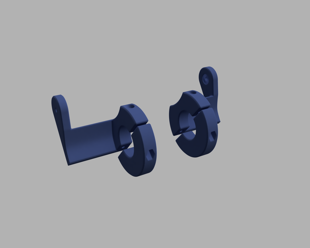 Bicycle Lightbar and Bike Computer Mount WIP da Jake Scarica il