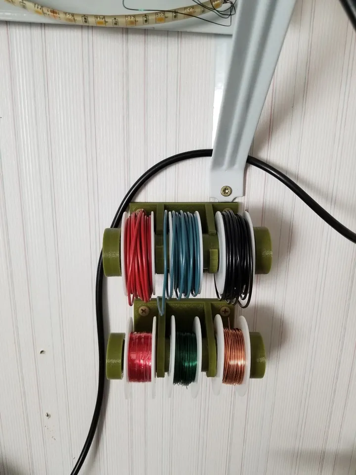 Small Wire Spool Holder by Jake, Download free STL model