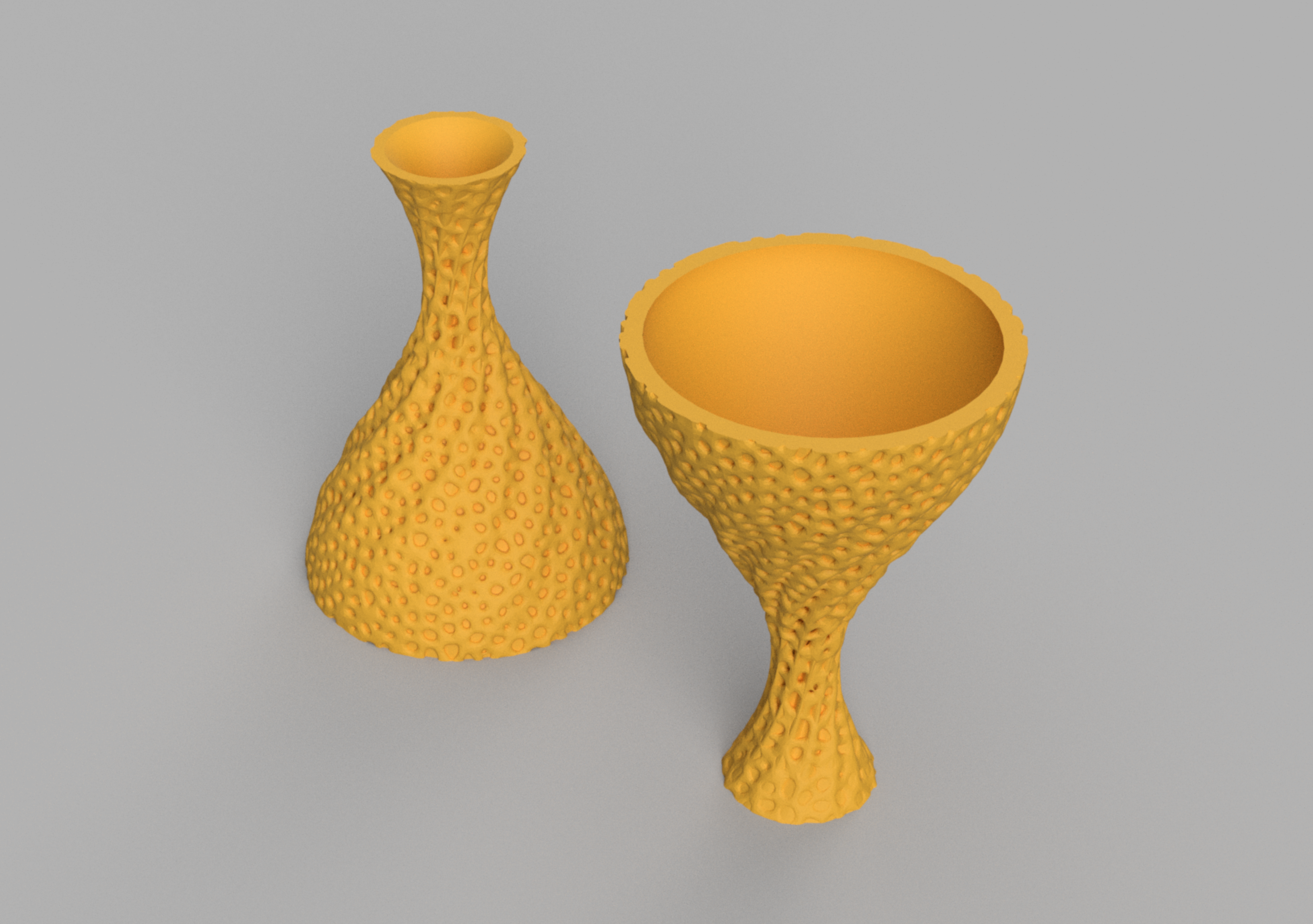 Miniatura 2 do modelo 3D Textured Vase