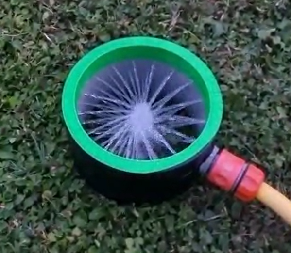washing tunnel for firefighting hose