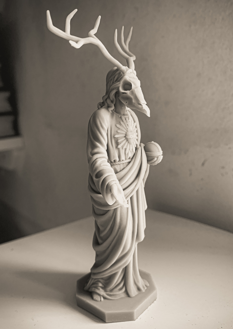 Miniatura 3 do modelo 3D Masked Jesus