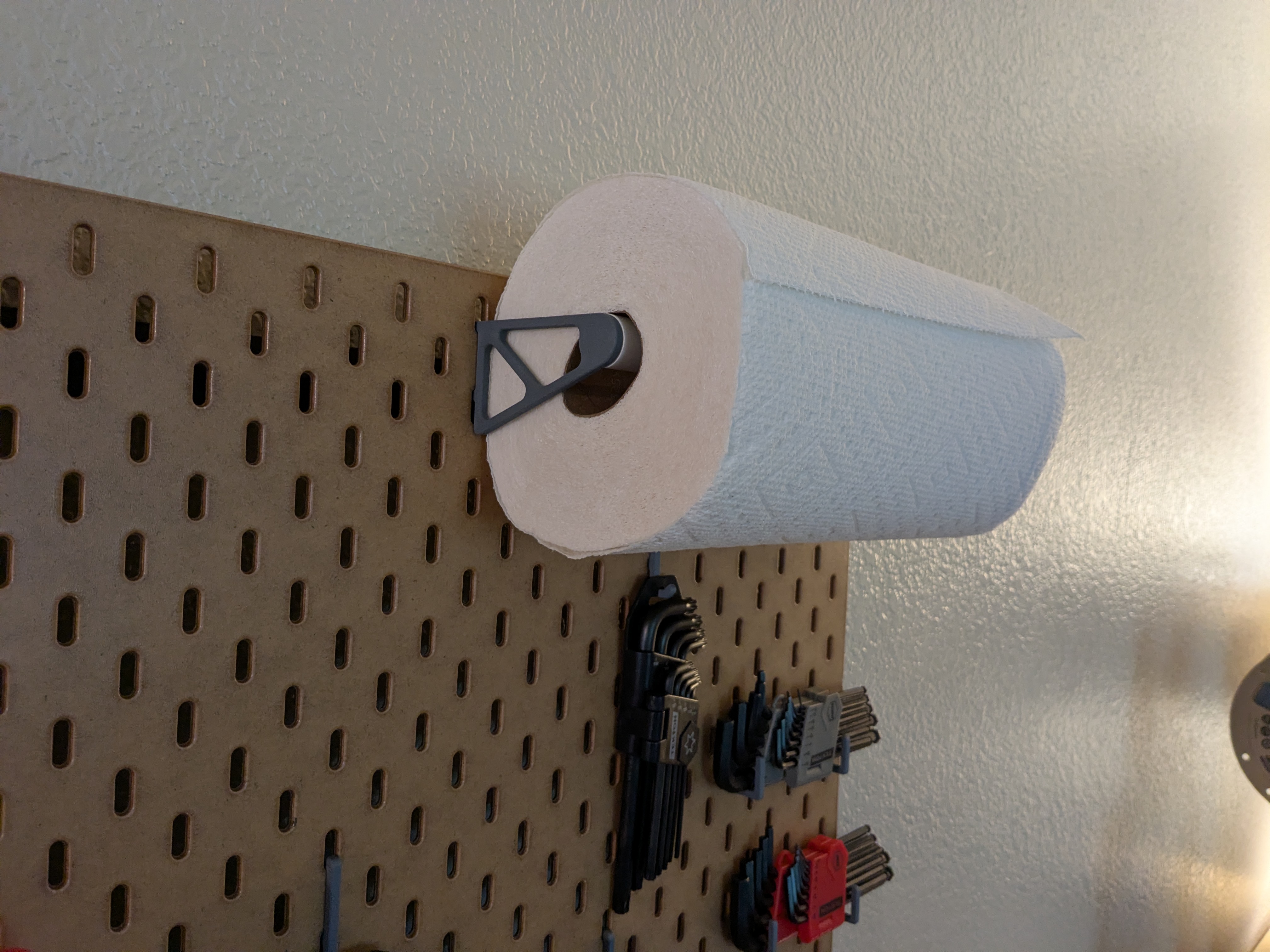 Best paper towel holder for IKEA Skadis