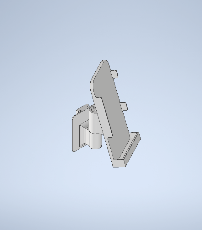 Rotatable phone wall holder