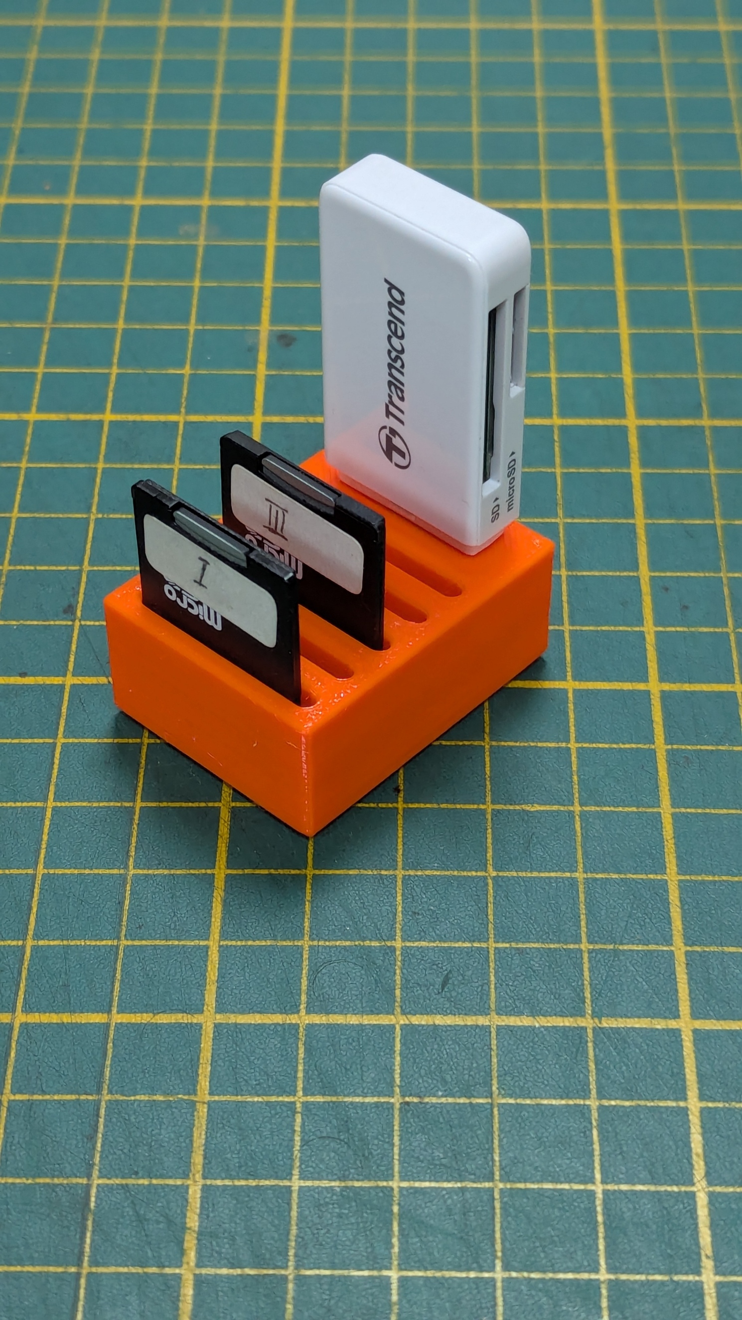 SD card and USB adapter storage