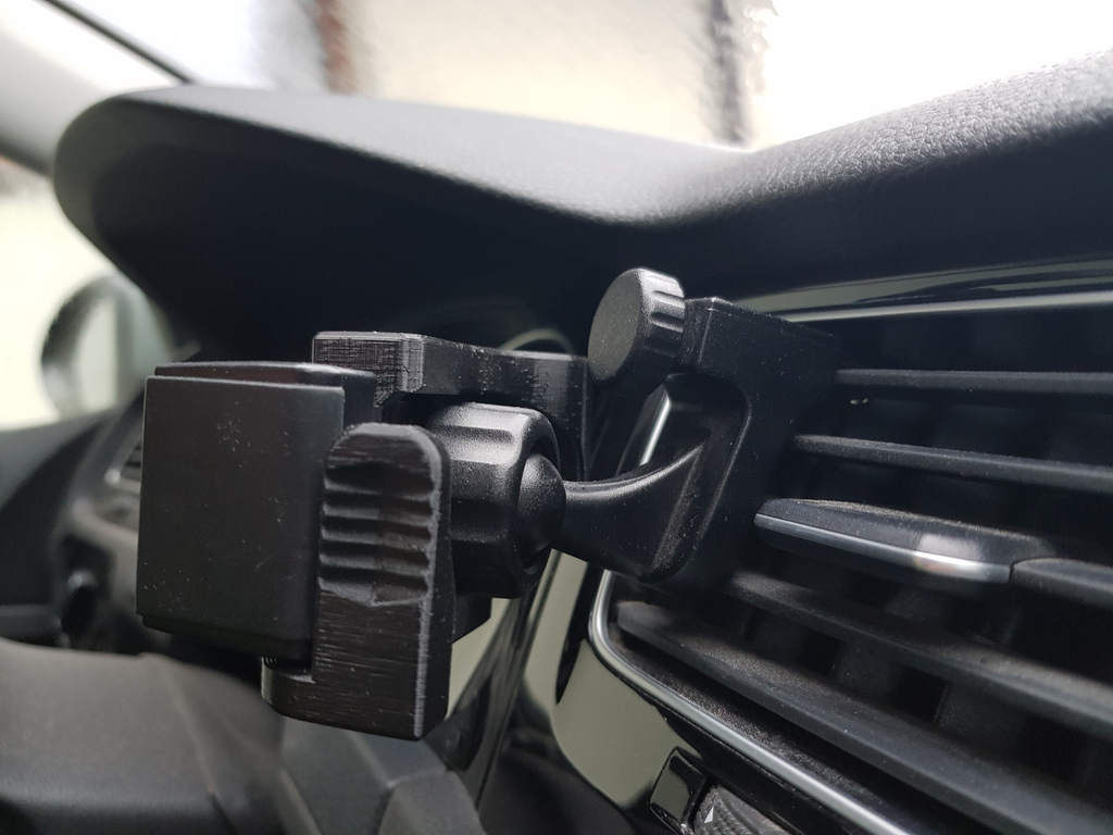 MOD for Jelly Grip Car Vent Mount squeeze to expand functionality by