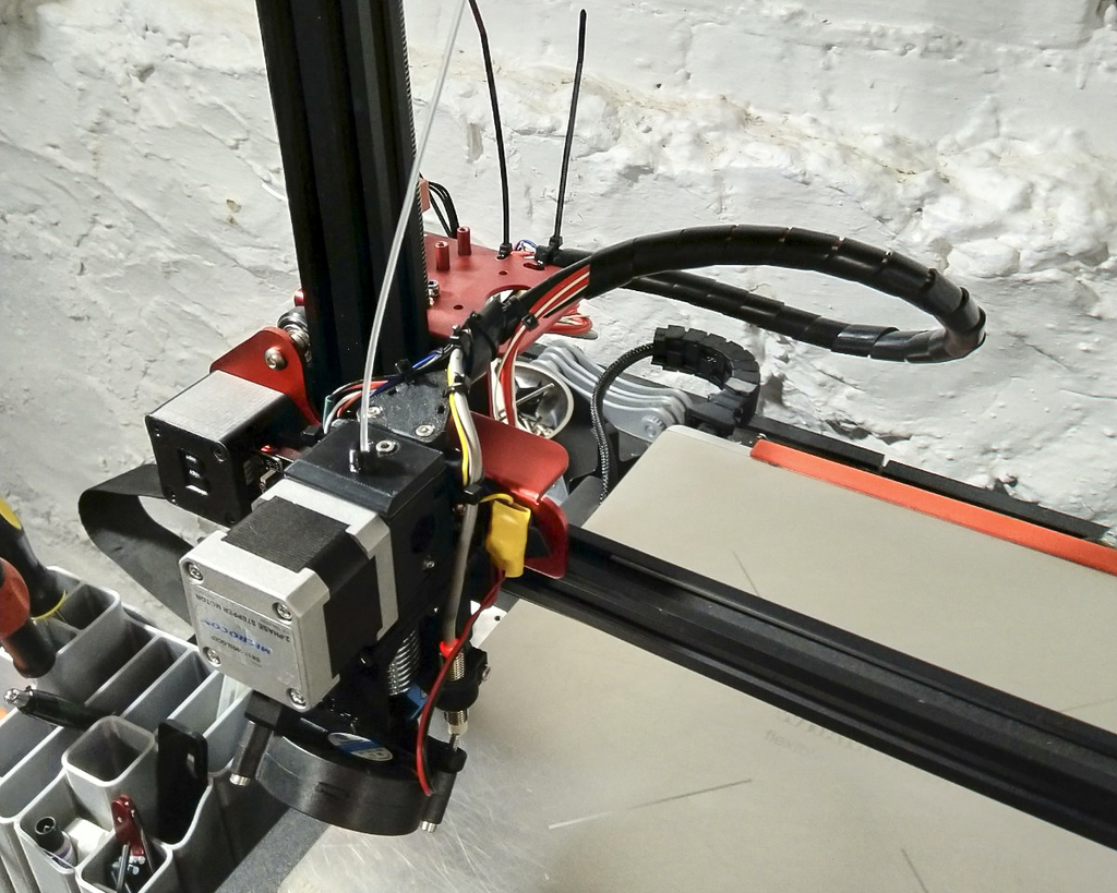 Cr10s-pro to Prusa MK3s extruder adaptor aka CRUSA