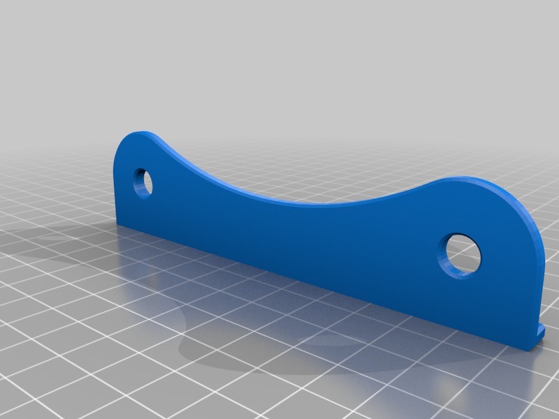 Miniatura 2 do modelo 3D Simple table top spool holder