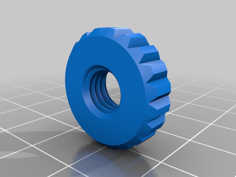 Miniatura 5 do modelo 3D Simple table top spool holder