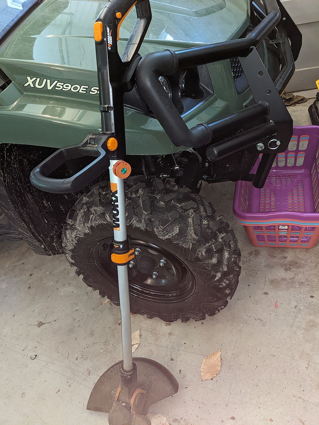 Worx String Trimmer spool caddy by Nikdfish Download free STL model