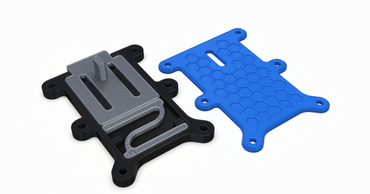 Spring Loaded Lock V1.3 by The3Designer Download free STL model