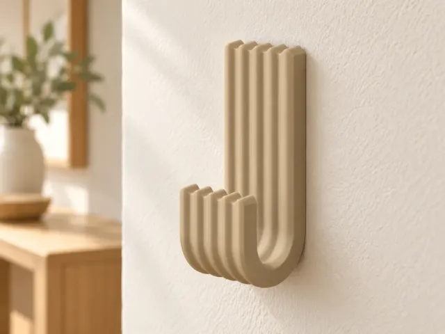 Ribbed Wall Hook