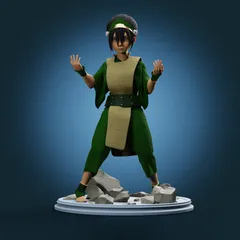 Free Avatar Toph figure