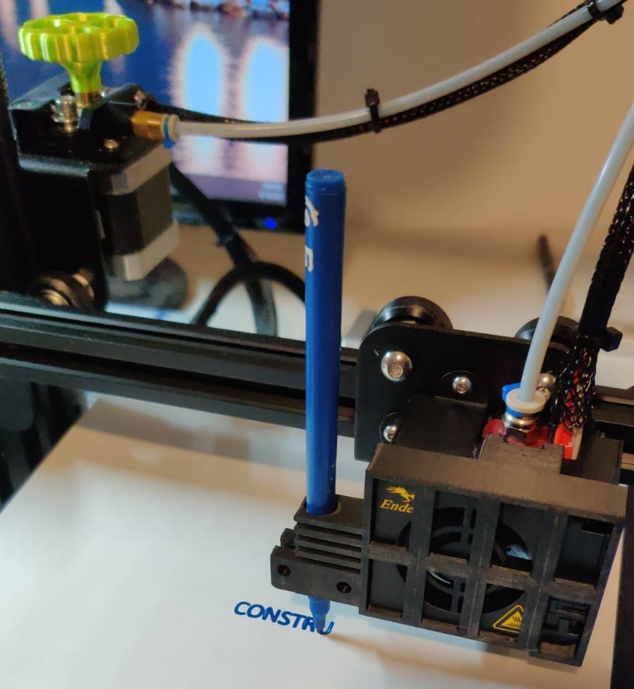 Ender 3 Pen holder for stock cooler by gfz Download free STL model