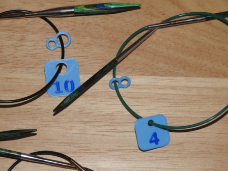 Knitting Needle Tags