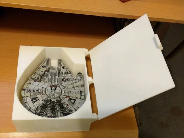 Millennium Falcon box for X-Wing Miniatures game