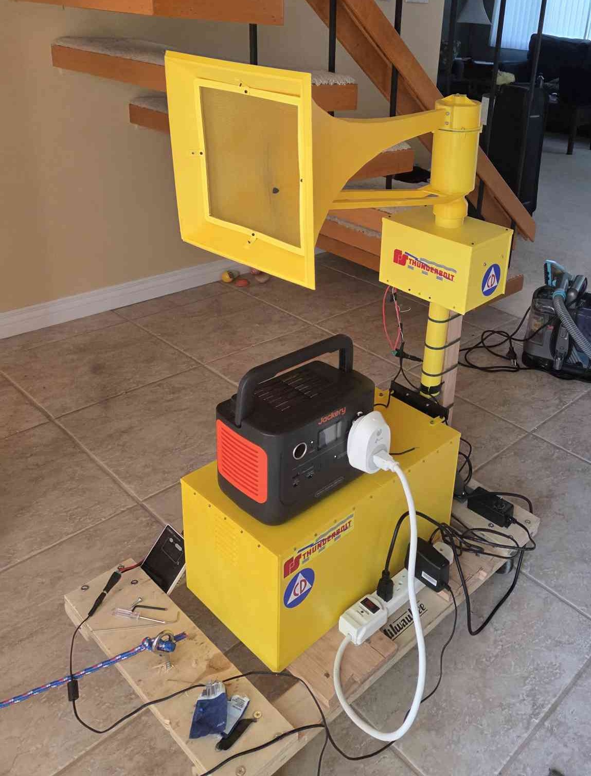 Painquakes' 1/3 Scale Thunderbolt Siren (with Roots Blower!)