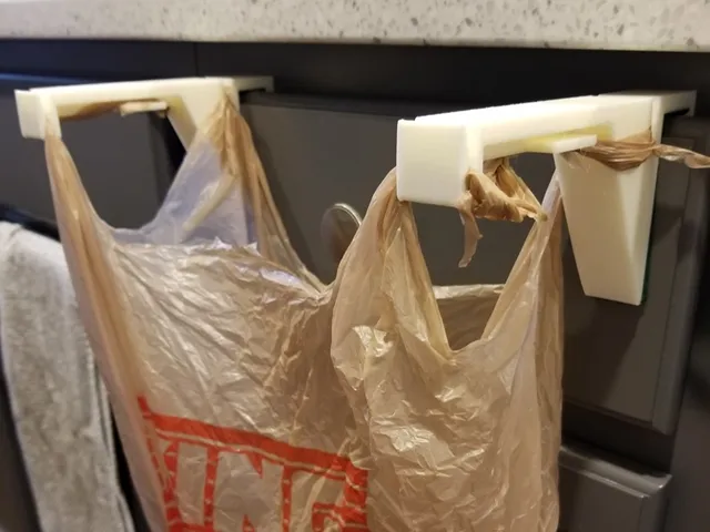 Counter-top Trash Bag Holder