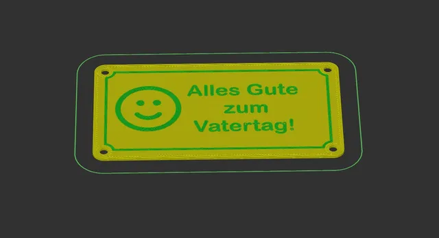 Alles Gute zum Vatertag Smily