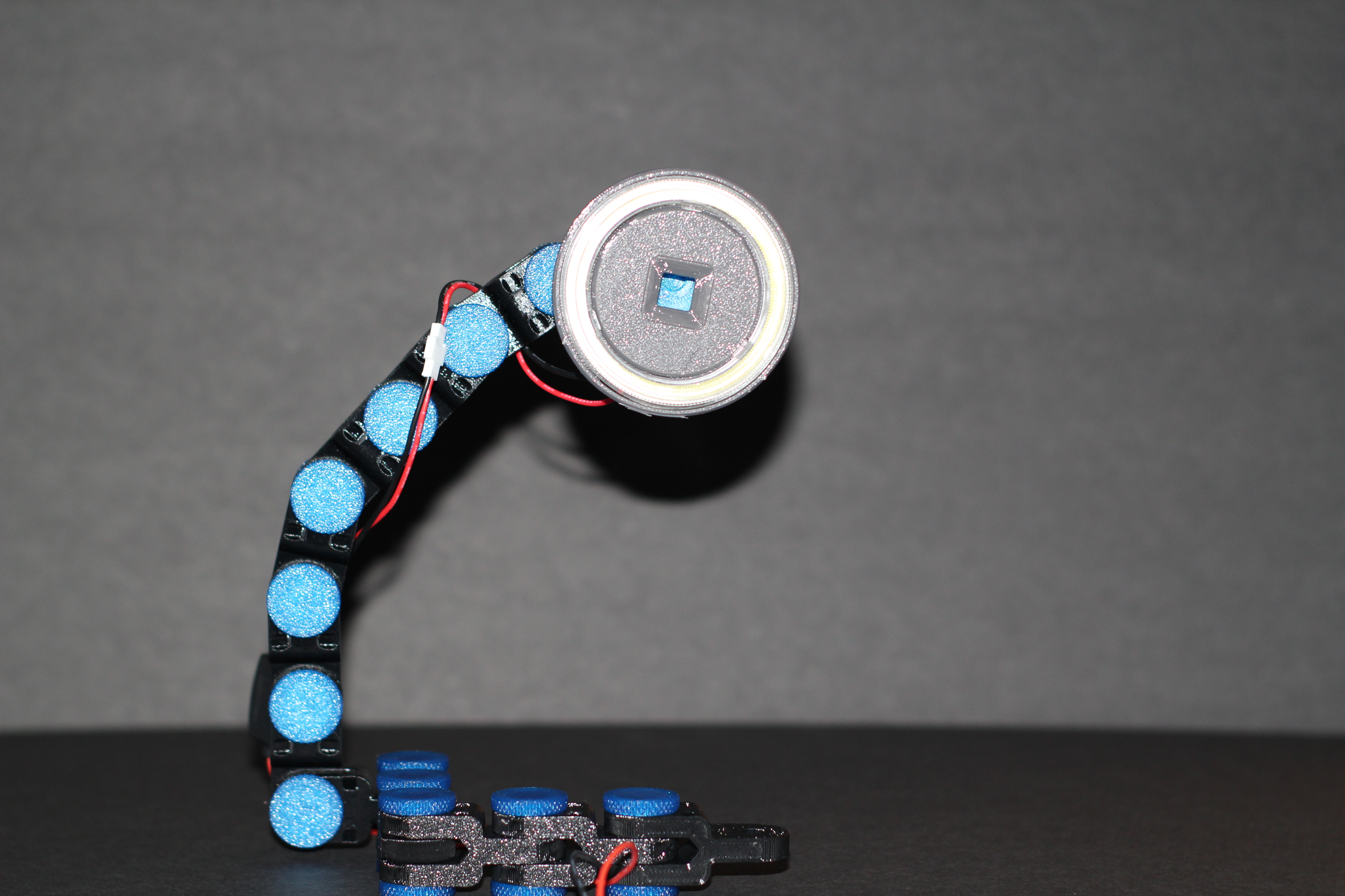 COB LED Ring for Articulating Raspberry Pi Camera Mount