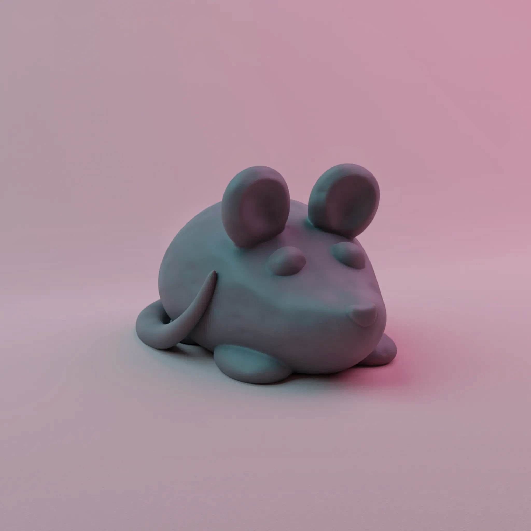 Tiny Cute Mouse by ncsandor | Download free STL model | Printables.com