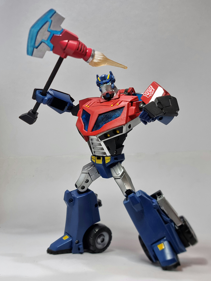 Transformers Animated Prime Axe by plasticbruv Download free STL