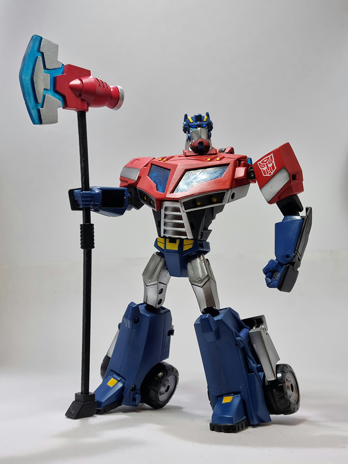 Transformers Animated Prime Axe by plasticbruv Download free STL