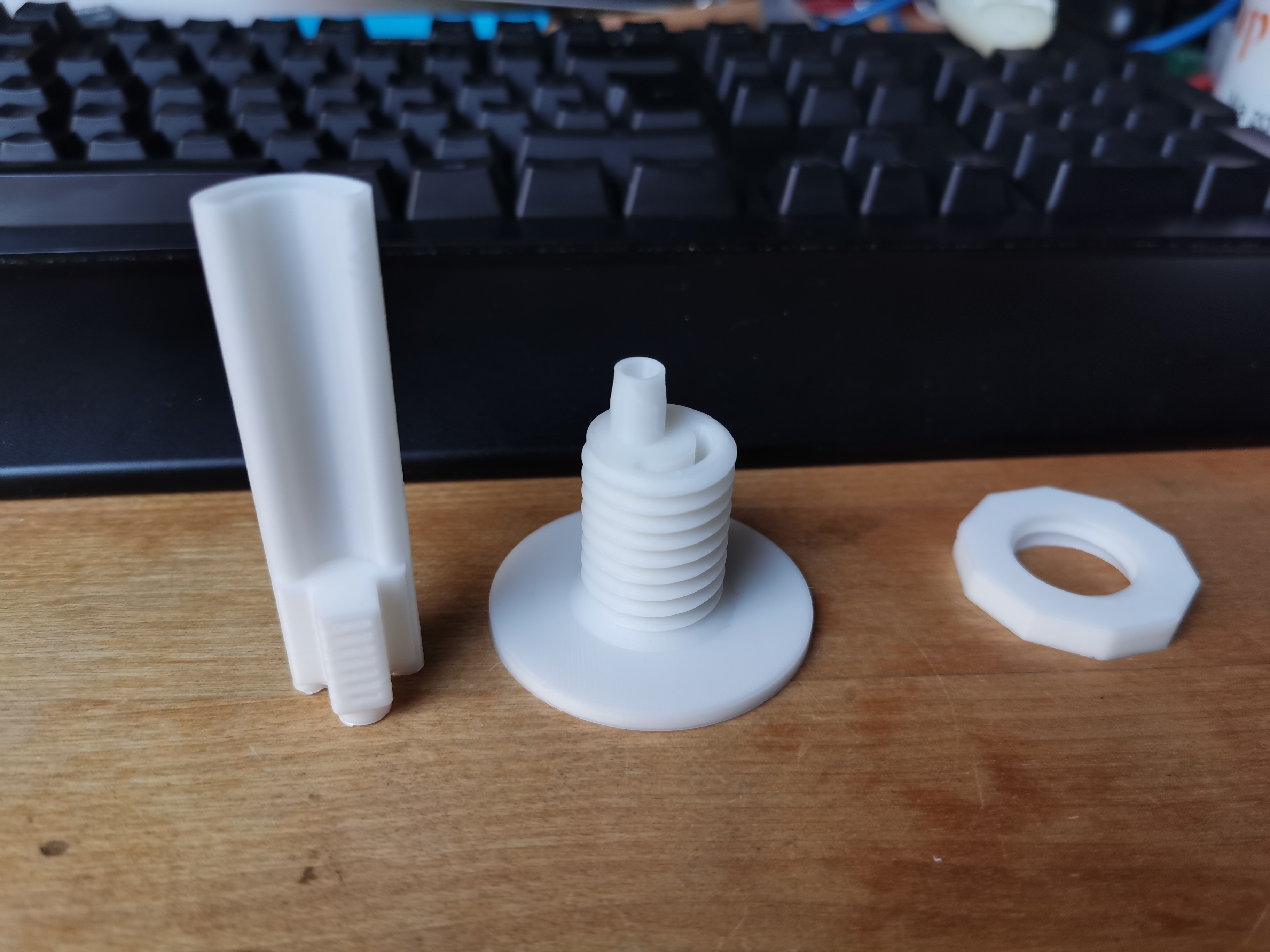 Miniatura 7 do modelo 3D Hydroponics drain system