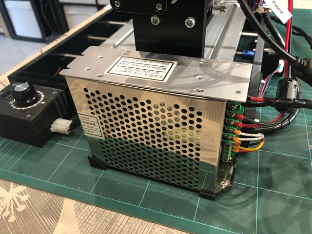 CNC 3018 Pro - 500W motor power supply bracket