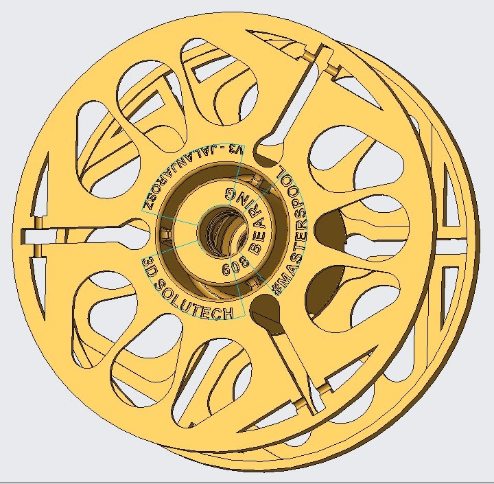 3D Solutech Masterspool for 608 Bearing