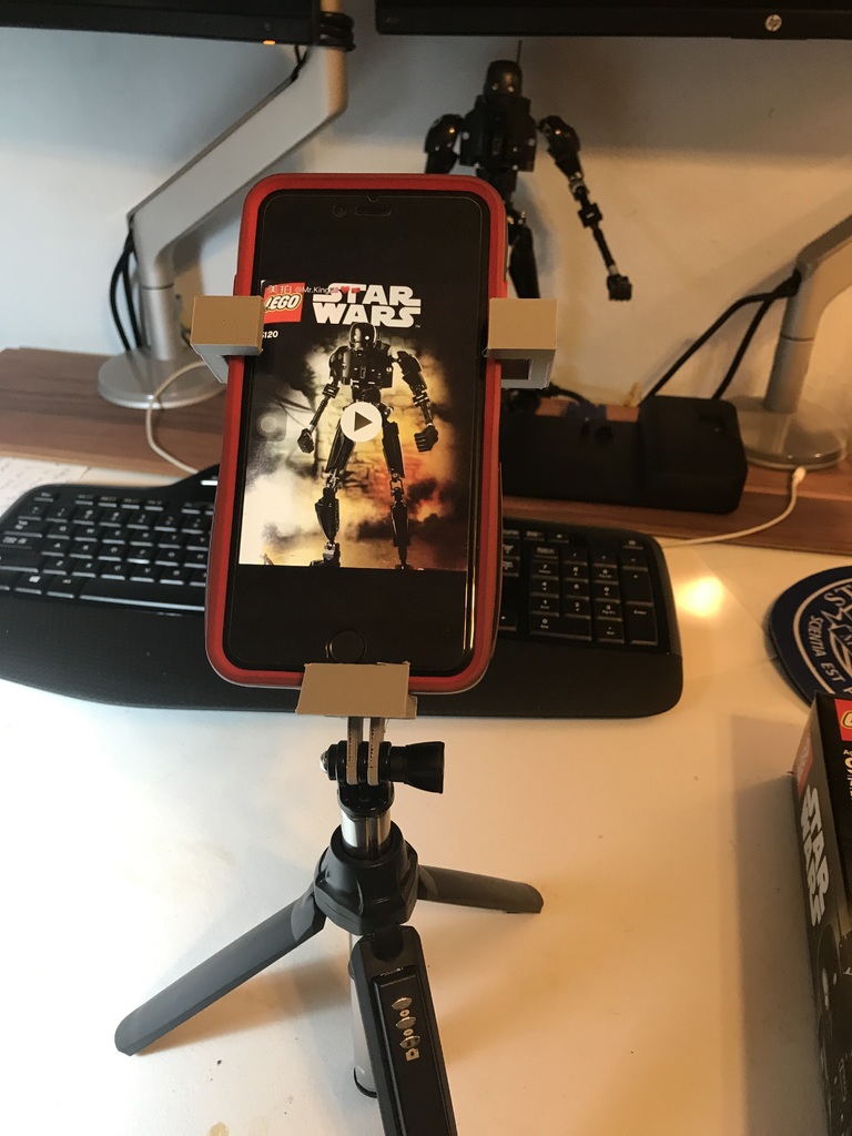 iPhone Selfie Stick Holder