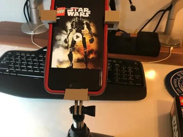 iPhone Selfie Stick Holder