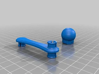 Elliptical Gear - With Knob