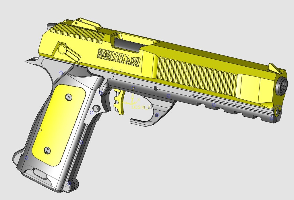 Cyberpunk 2077 - Tsumani Defender Remix with STP files! WIP