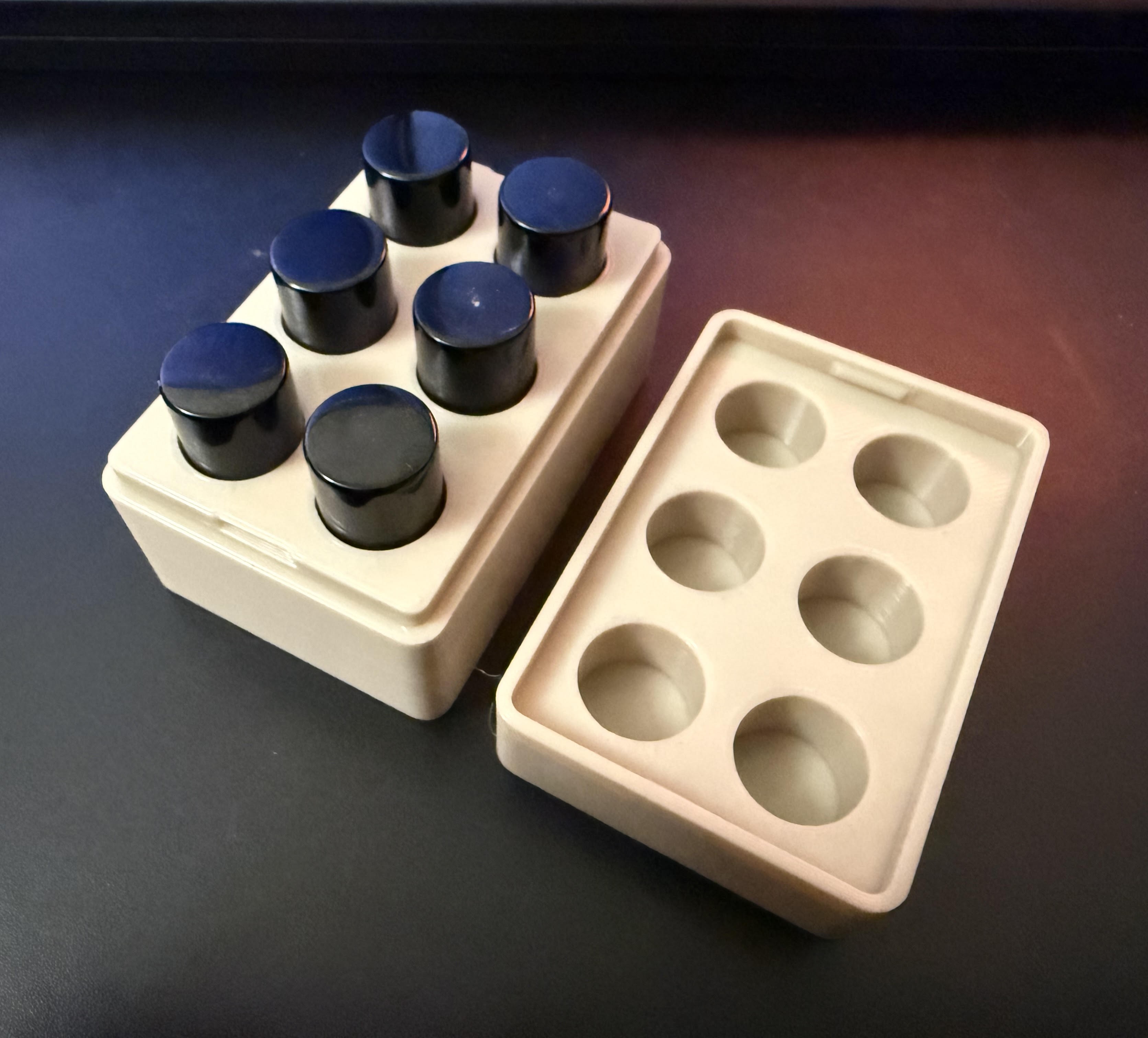Snap-Fit Oud Attar Case