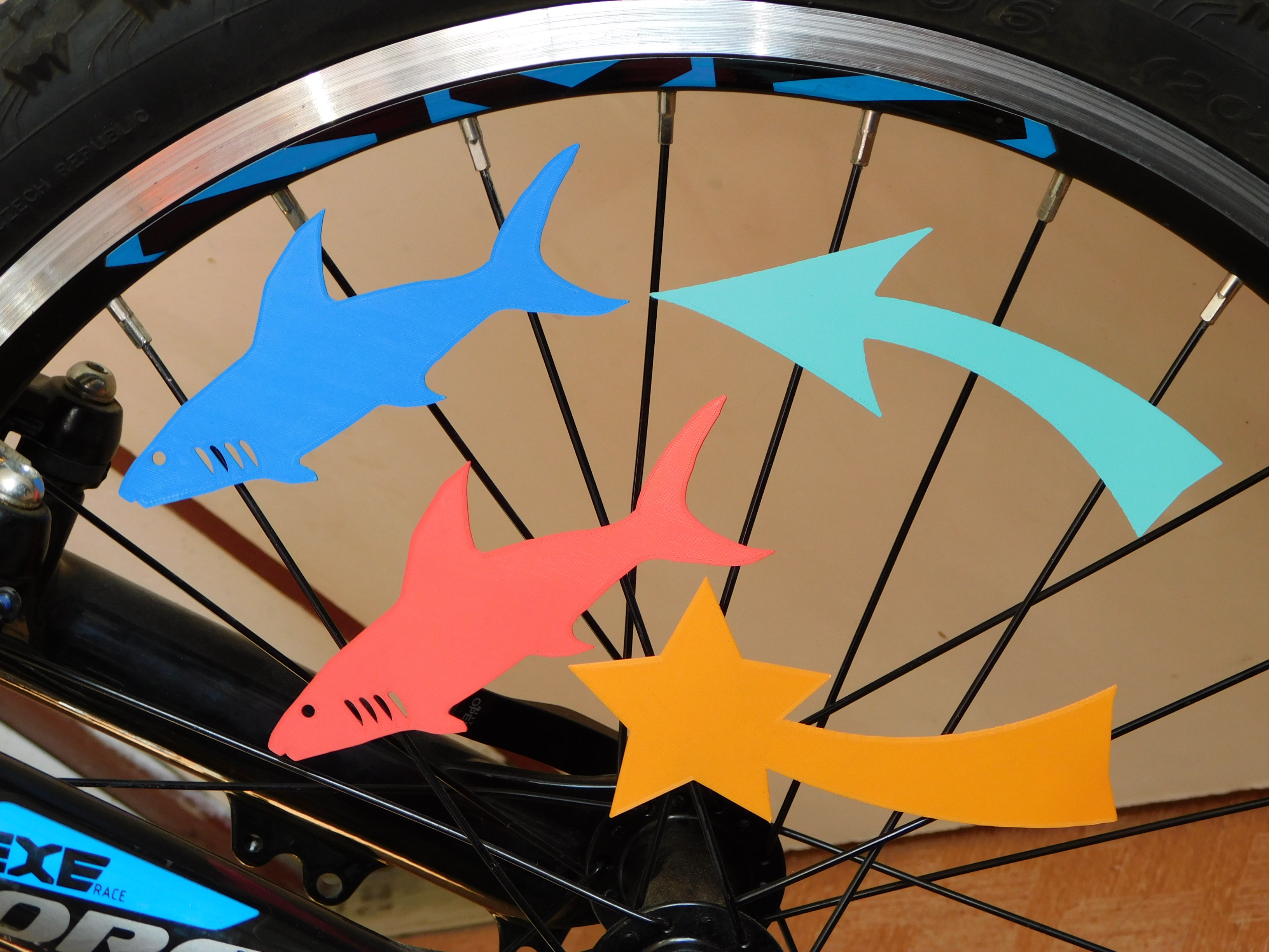 Cyclo rotation indicators