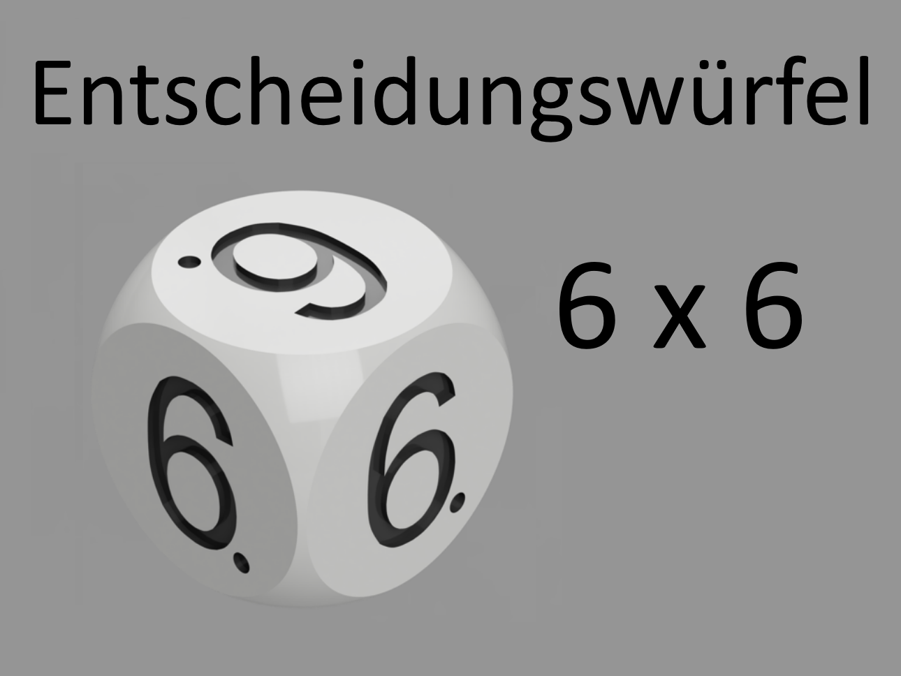 Lehreredition - Entscheidungswürfel