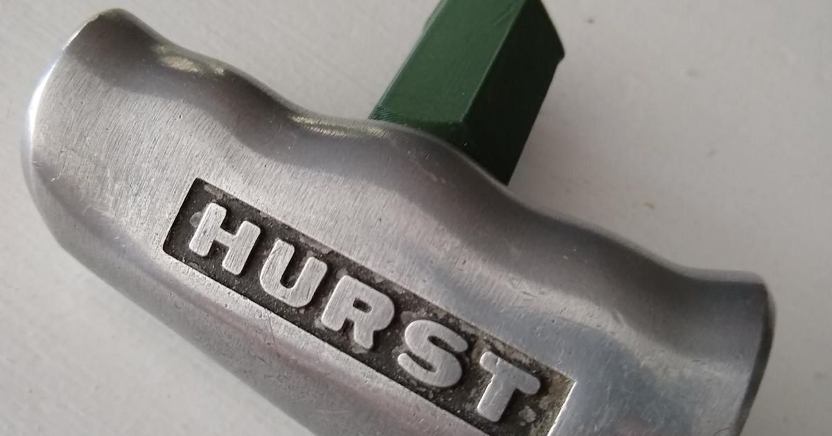 Shift Adapter Jeep JK to 80's Hurst knob by cclontz Download free STL