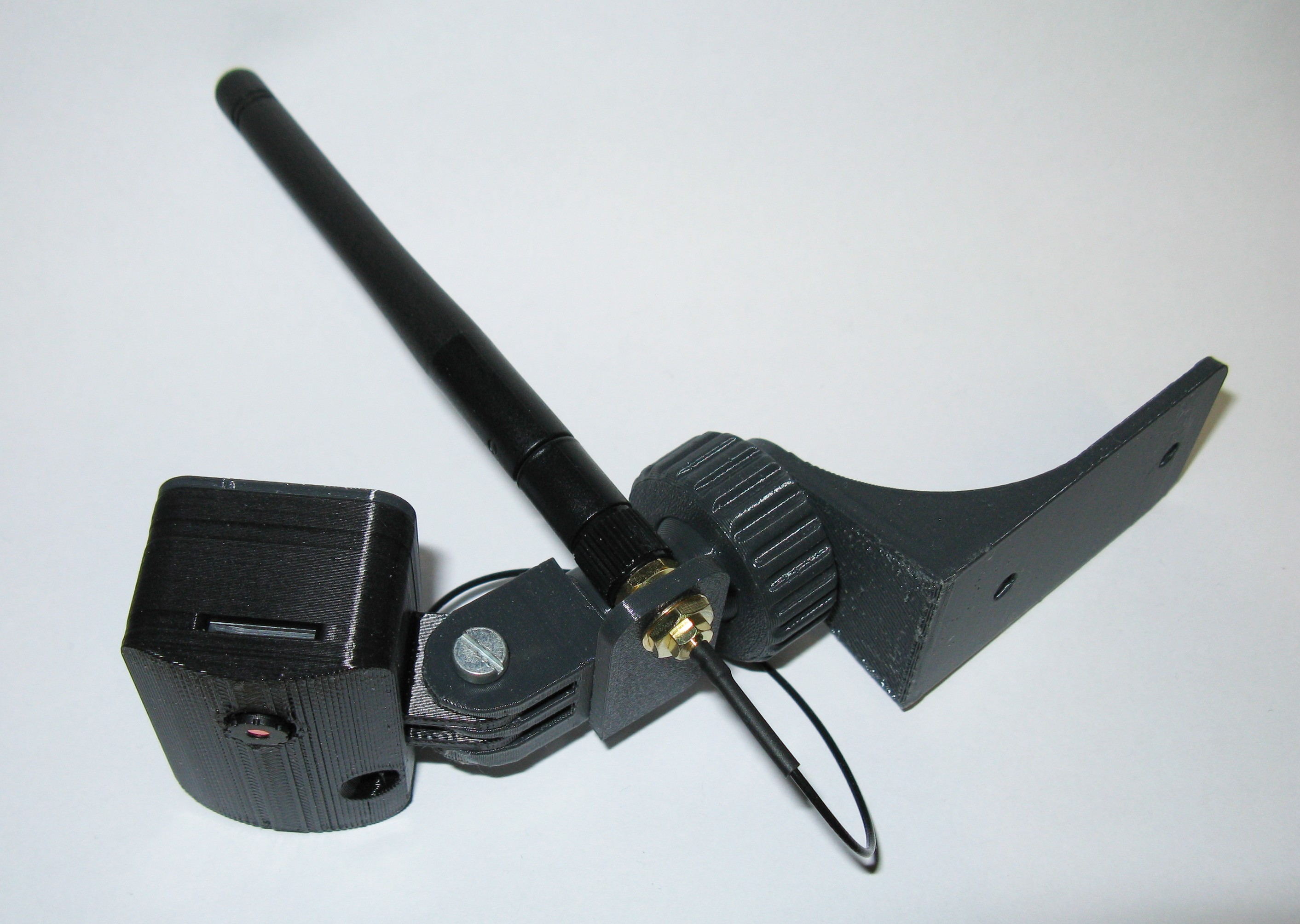 ESP32 Camera Ball Head Mount by 3dloh Download free STL model