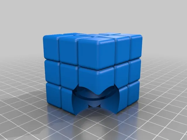 Puzzle Cube Fidget Spinner