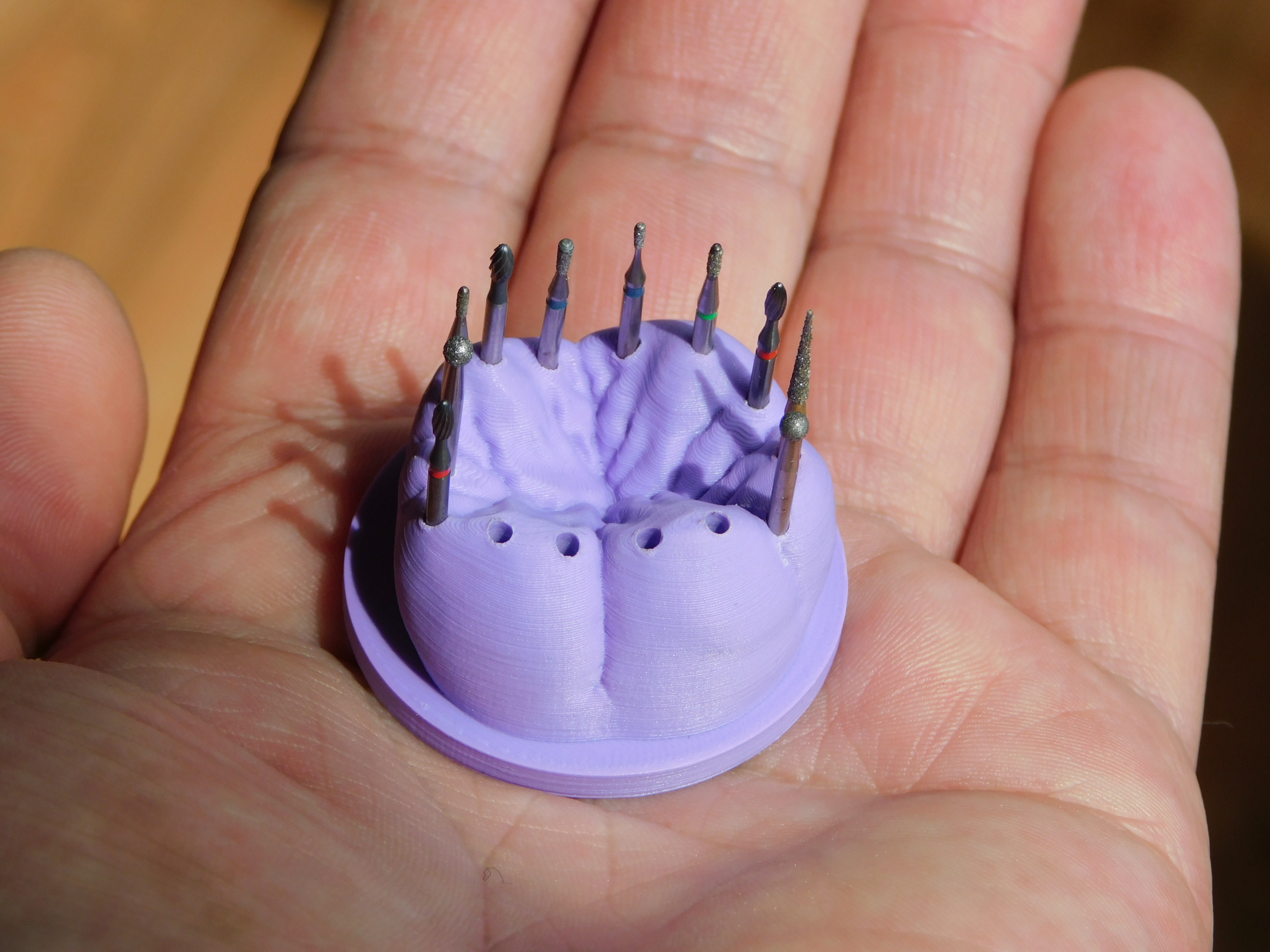 Dental burs stand