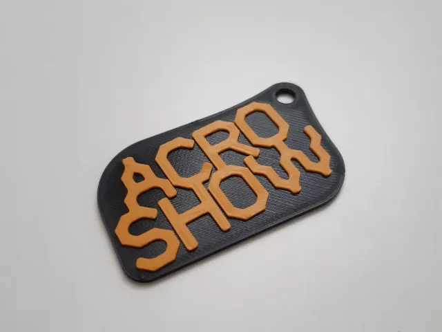 ACRO SHOW keychain