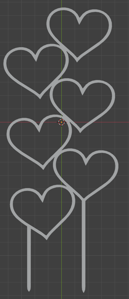 Heart Plant Support Stake