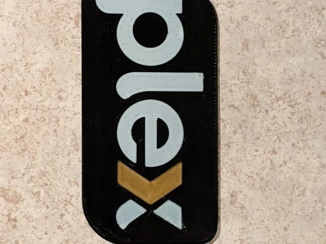 New 2022 Plex Logo Case Badge