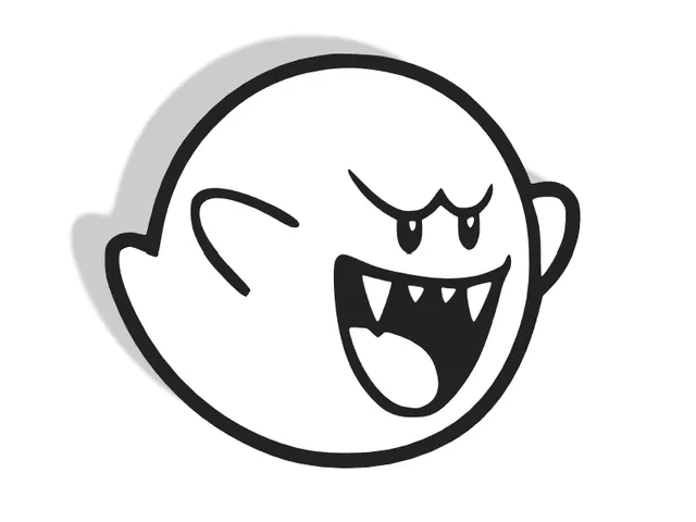 Boo Ghost Super Mario Decor