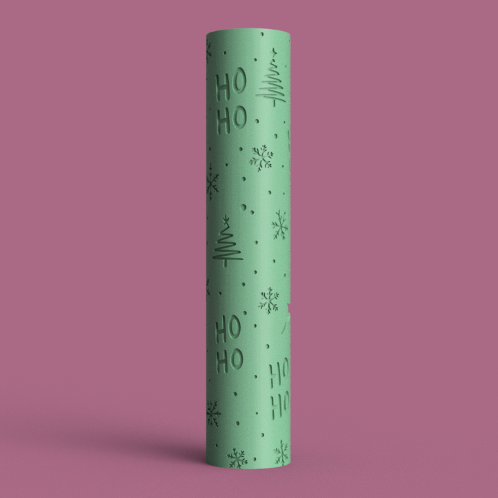 Rodillo Texturizador Navidad / Christmas Texture Roller