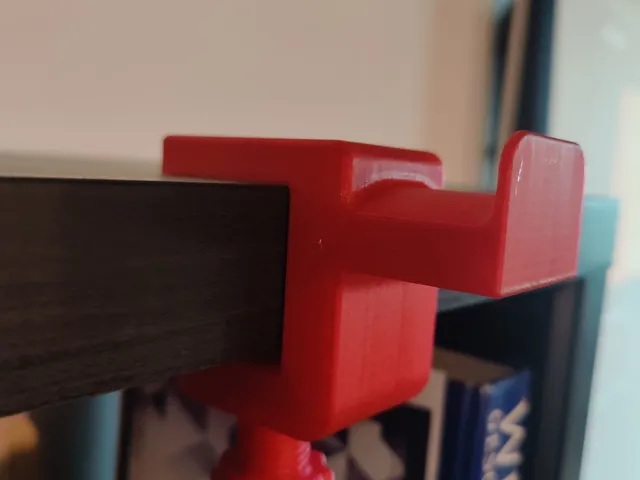 Desk Mount Headphone Holder slim simple